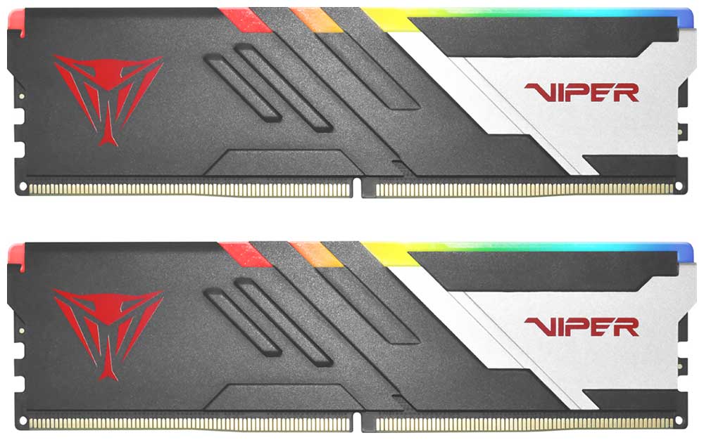 Оперативная память Patriot Memory DDR5 32Gb (2x16Gb) 6000MHz Viper Venom (PVVR532G600C30K) Оперативная память Patriot Memory DDR5 32Gb (2x16Gb) 6000MHz Viper Venom (PVVR532G600C30K)