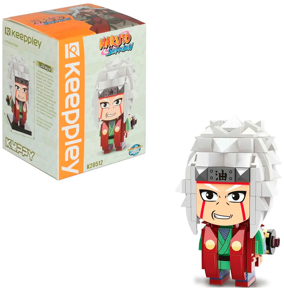 Конструктор 1 Toy Naruto Джирайя, 318 деталей (К20512) Конструктор 1 Toy Naruto Джирайя, 318 деталей (К20512)