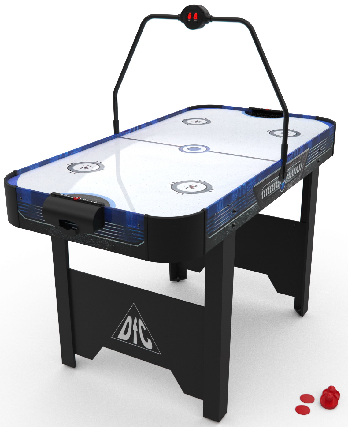 Изображение товара Игровой стол DFC аэрохоккей MODO 54" с электронным табло и механическим счетчиком