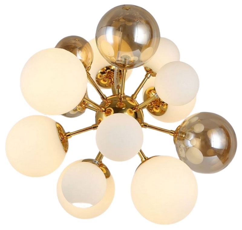 Изображение товара Люстра подвесная Lumina Deco Galaksida LDP 8565-10/16 GD+TEA