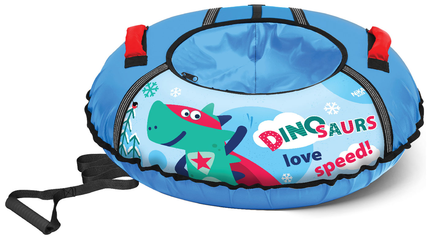 

Тюбинг Ника ТБ1КР-70 с супергероем, Голубой