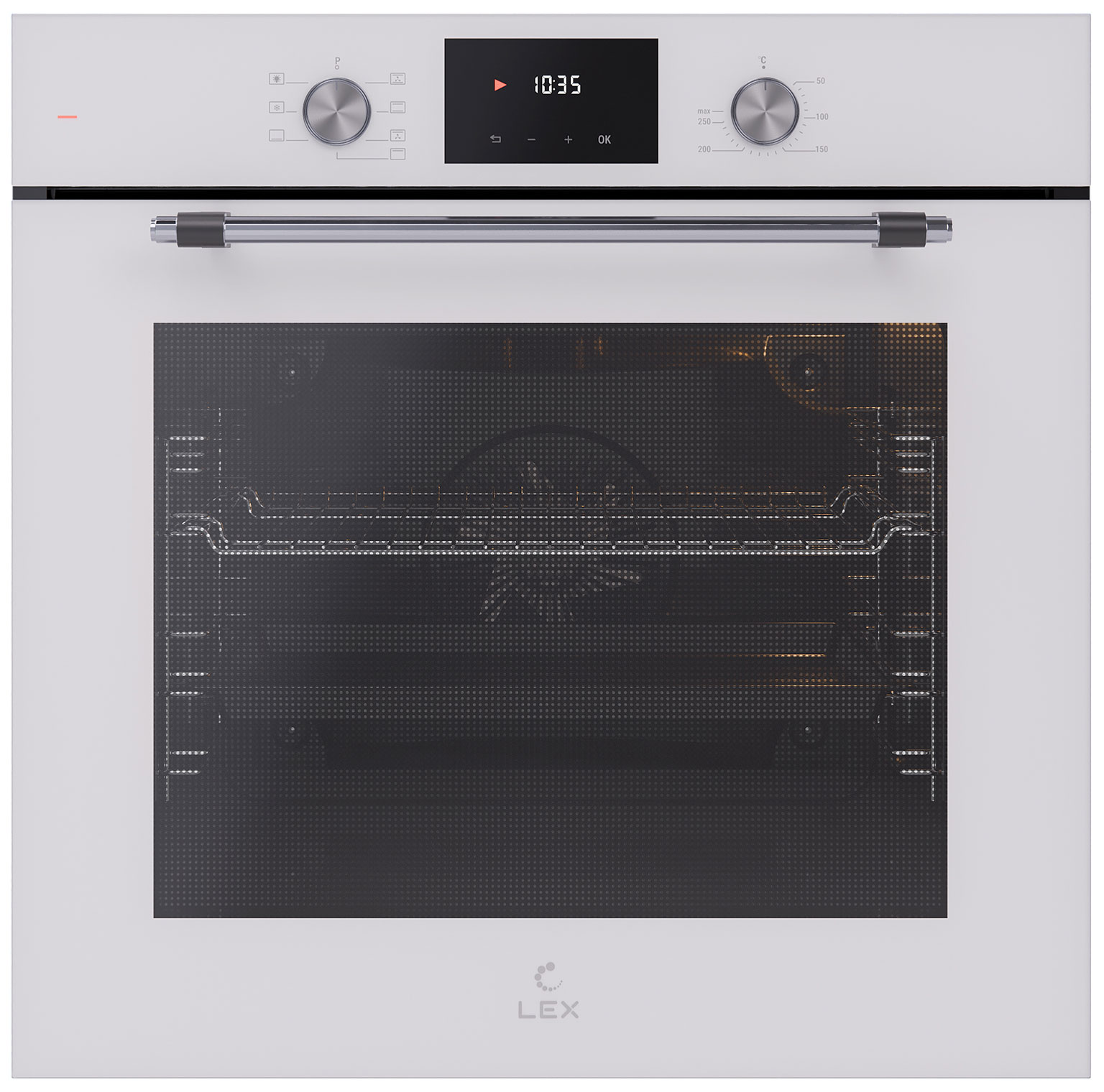 Электрический духовой шкаф LEX EDP 671 WH MAX