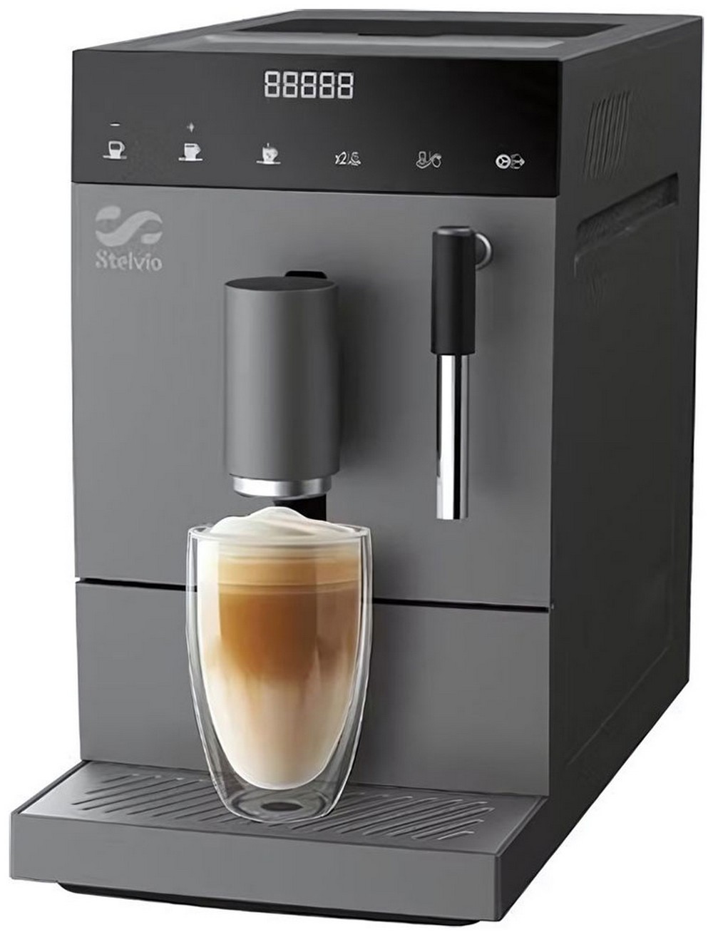Изображение товара Кофемашина автоматическая Stelvio AC100, серая
