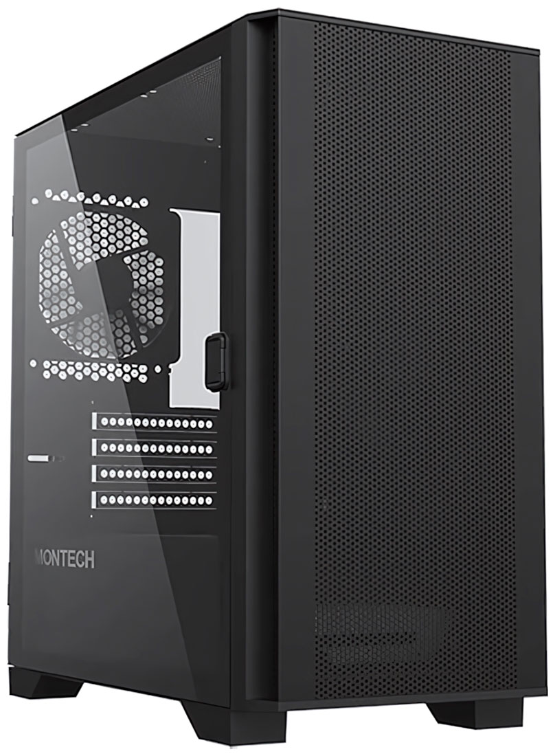 Изображение товара Компьютерный корпус Montech AIR 100 LITE BLACK для Mini-ITX и mATX систем