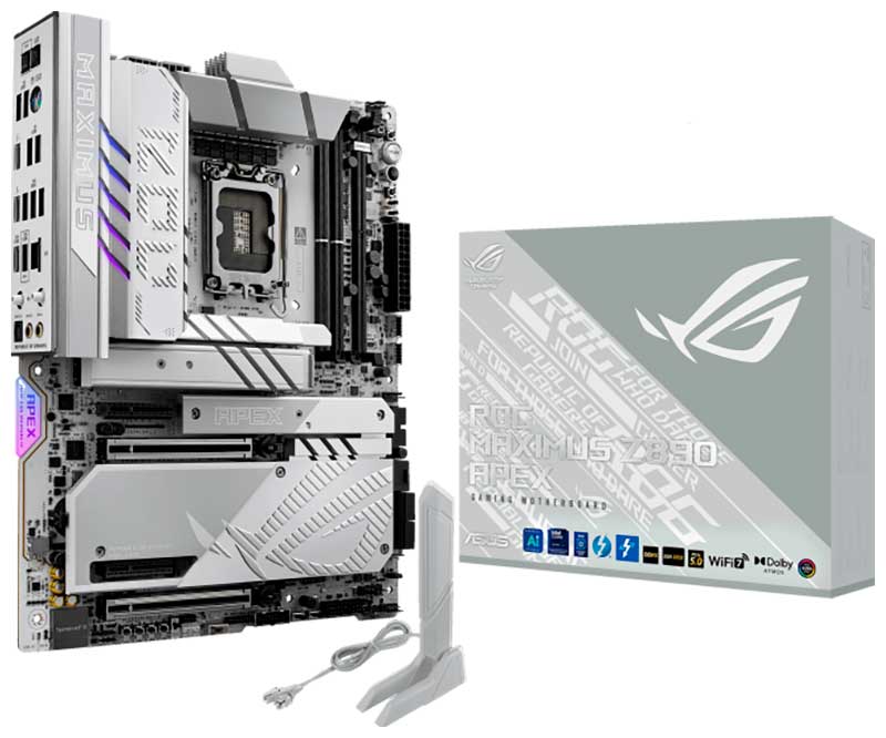 Изображение товара Материнская плата Asus ROG MAXIMUS Z890 APEX (s1851, ATX)