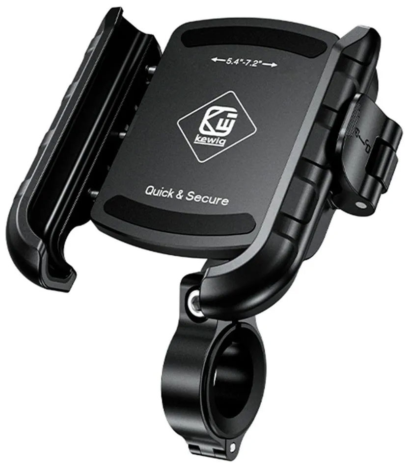 Изображение товара Держатель телефона Kewig M8SP-S-C1, на руль антивибрационный (KWG-M8SP-S-C1)