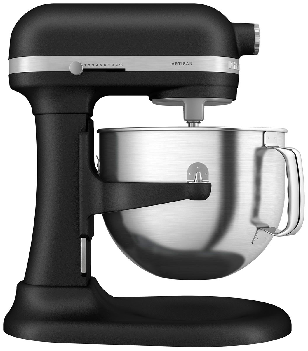 Изображение товара Планетарный миксер KitchenAid Artisan 5KSM70SHXEBK (с выдвижной чашей, 6.6 л, чугун)
