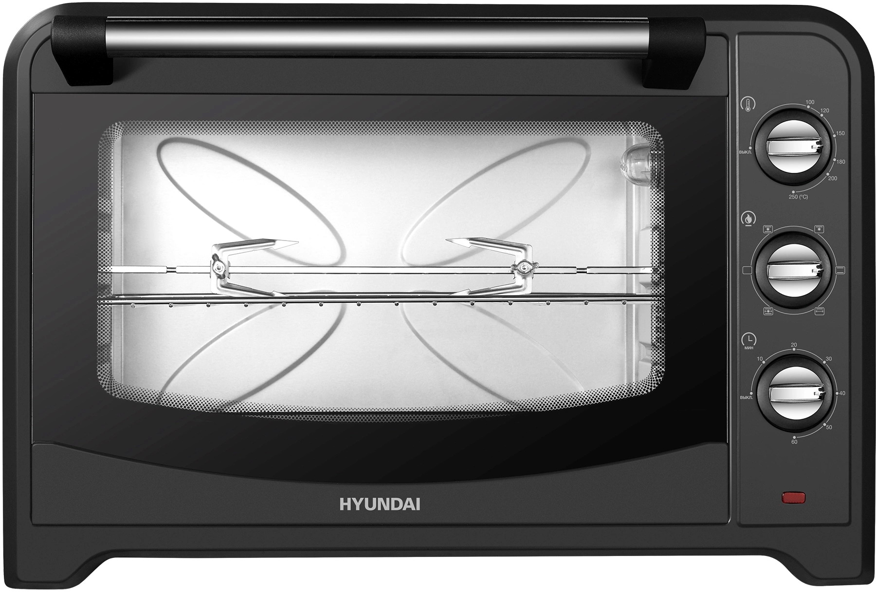 

Электропечь Hyundai MIO-HY106, Черный