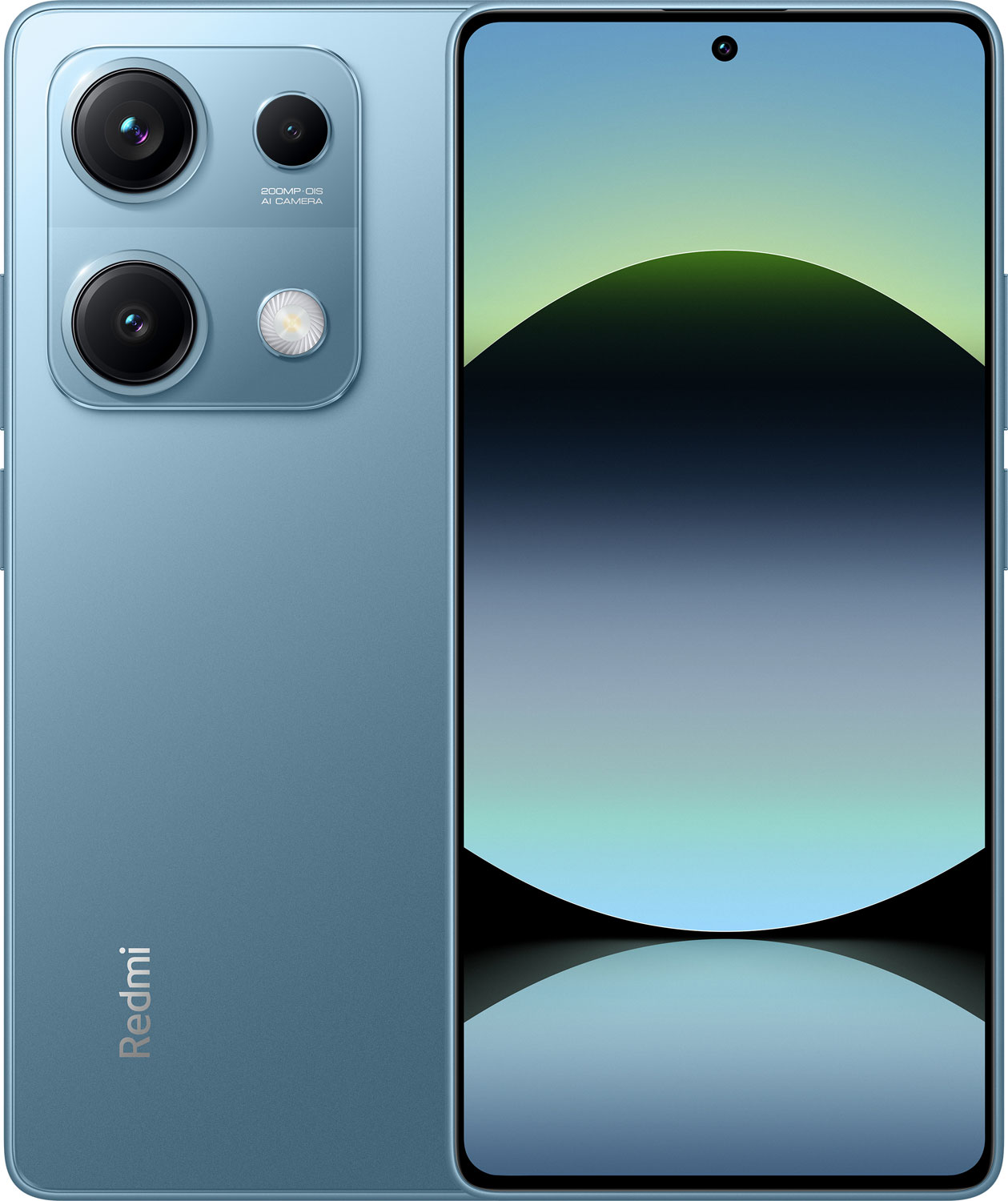 Изображение товара Redmi Note 14S 8+256Гб Ocean Blue Смартфон с 200 Мп камерой и IP64 защитой
