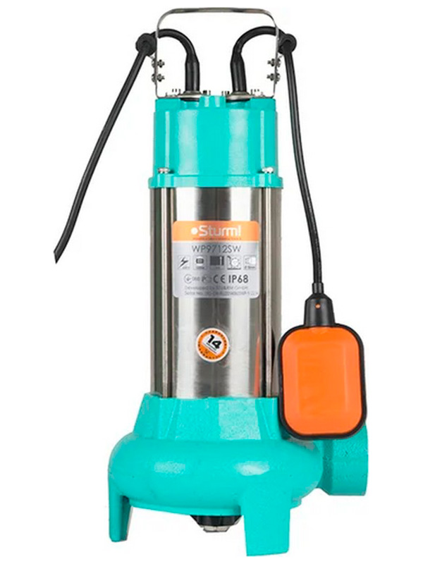 Изображение товара Насос погружной дренажный Sturm! WP9712SW