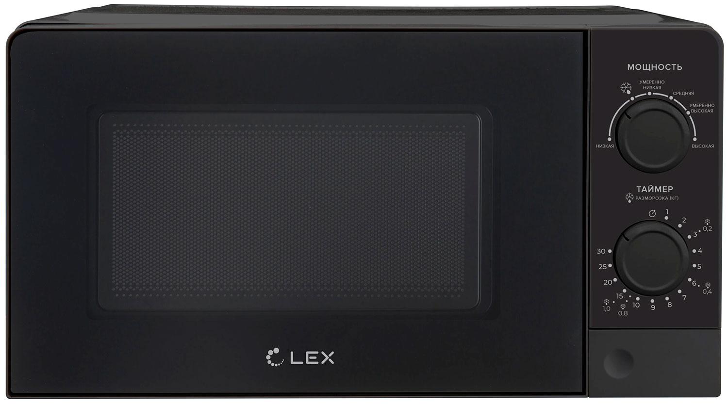 Изображение товара Микроволновая печь LEX FSMO 20.01N BL 20 л механическая черная