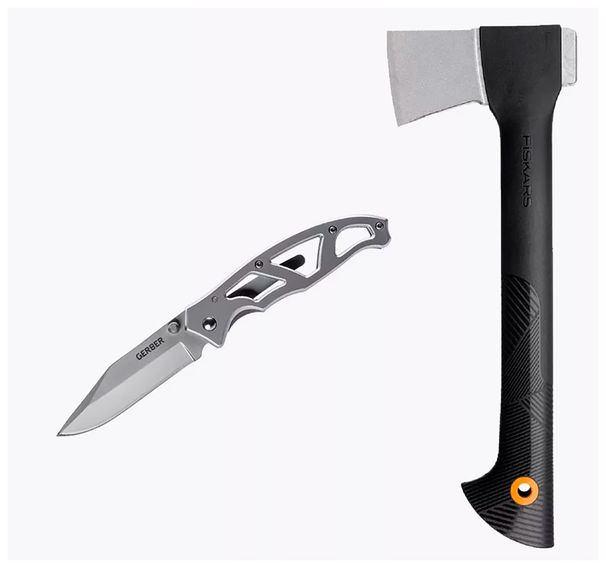 Изображение товара Топор Fiskars A6 FISKARS + нож Paraframe (комплект)