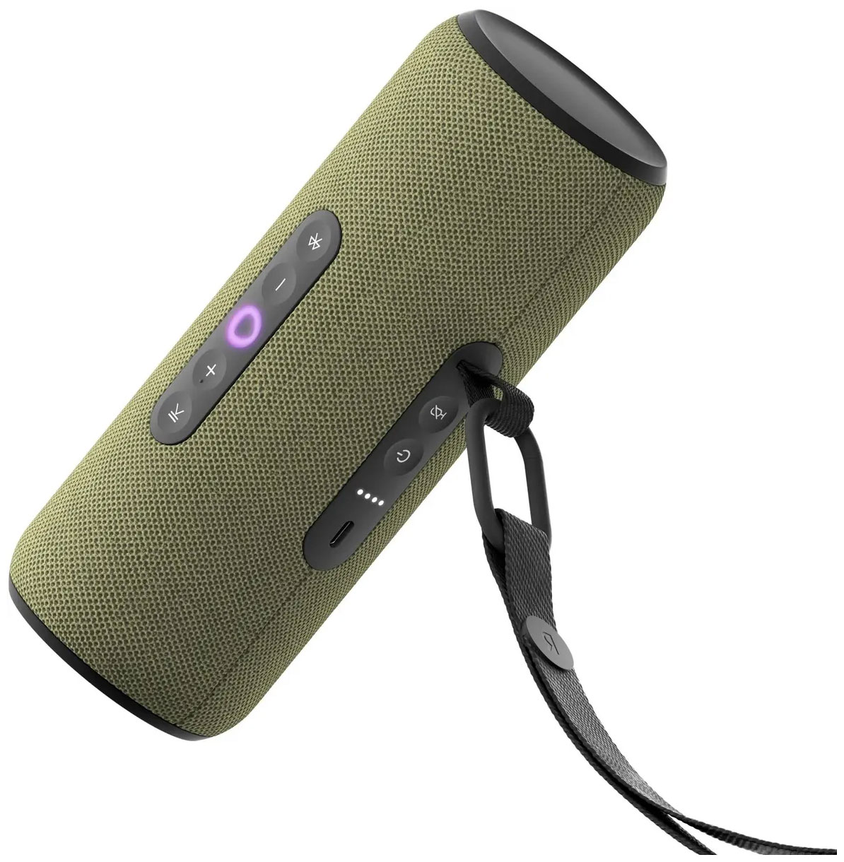 Изображение товара Яндекс Станция Стрит умная портативная колонка с Алисой водозащищенная зеленая