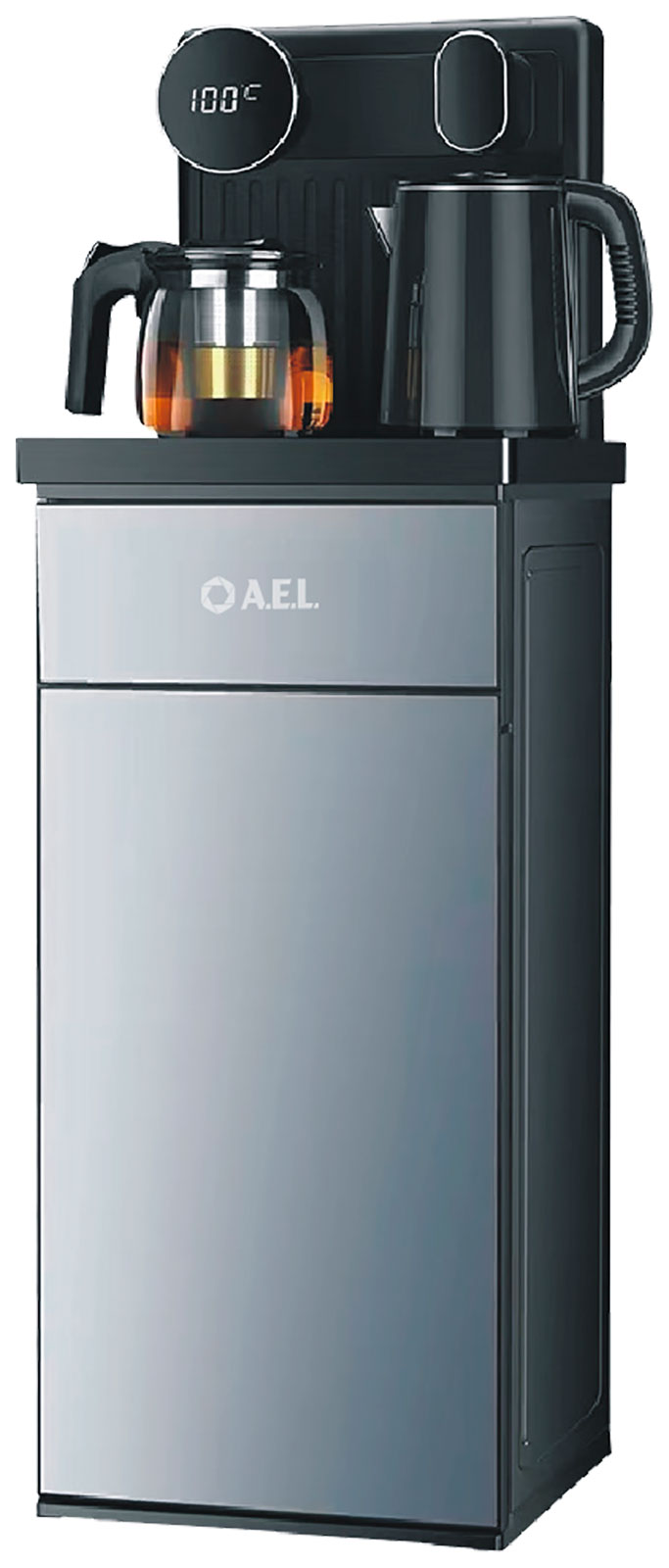 Изображение товара Кулер с чайным столиком AEL Тиабар LK-AEL-81a cool grey