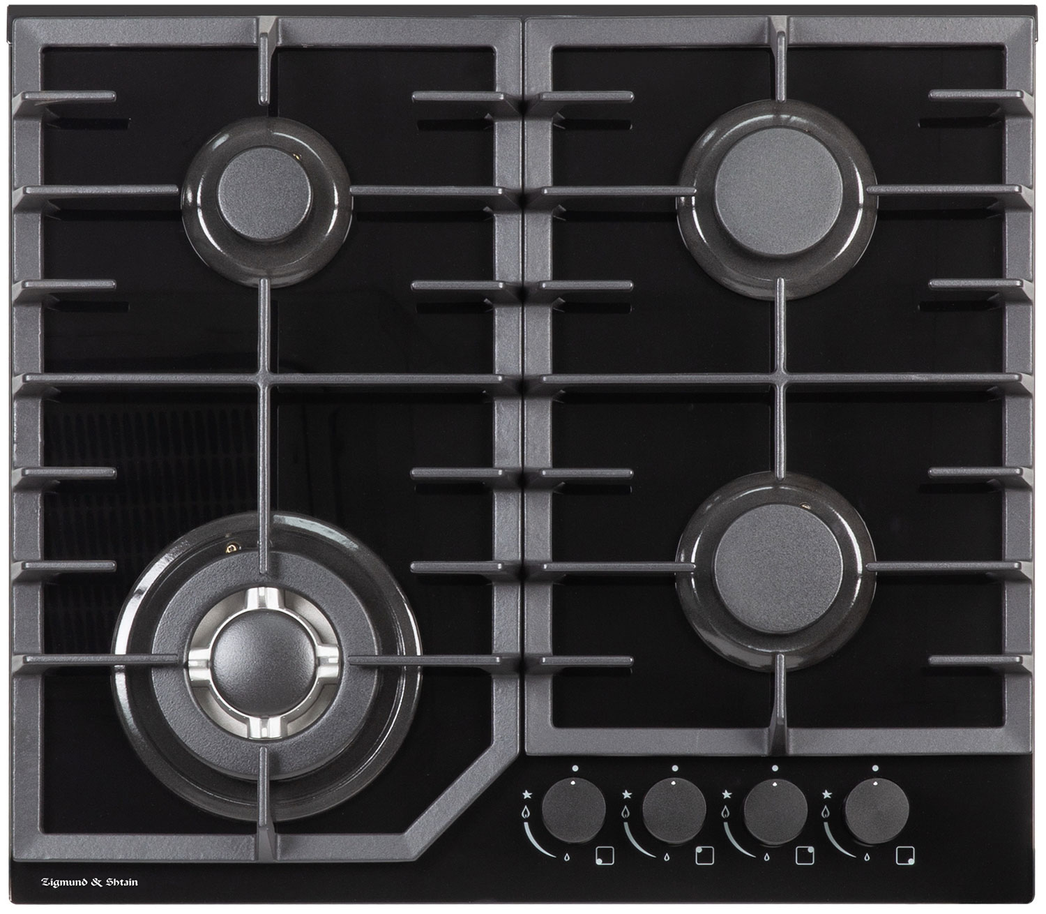 Изображение товара Газовая варочная панель Zigmund & Shtain M 32.6 B - стиль и функциональность