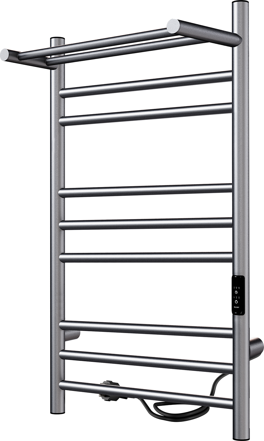 

Электрический полотенцесушитель Indigo Line Trinity, с полкой, Graphite Metallic (LСLTE80-50PGFMRt), Графит