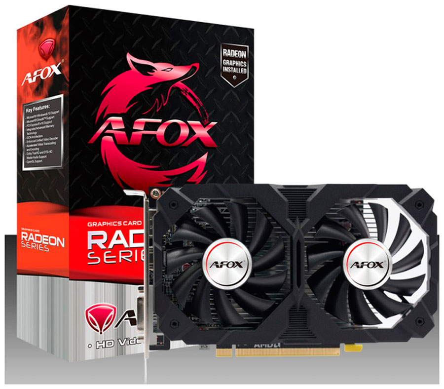 Изображение товара Видеокарта Afox Radeon RX 550 8Gb (AFRX550-8192D5H2-V2)
