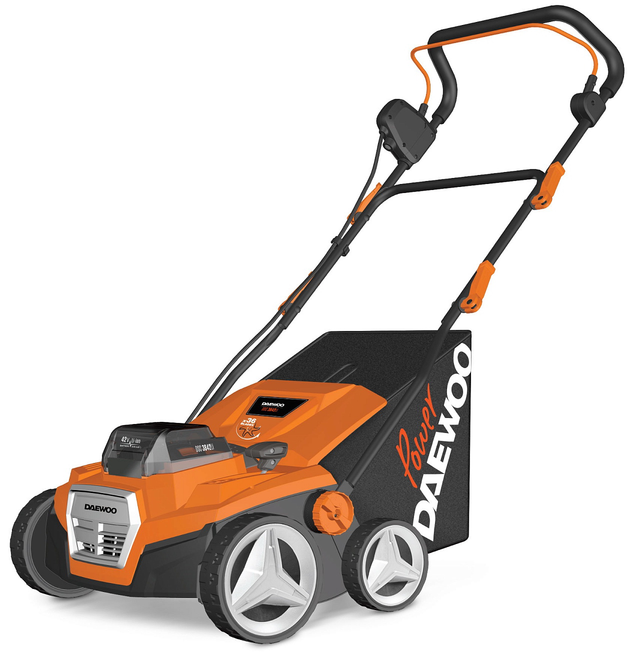 

Скарификатор-аэратор Daewoo Power Products DSC 3842Li, Оранжевый/черный