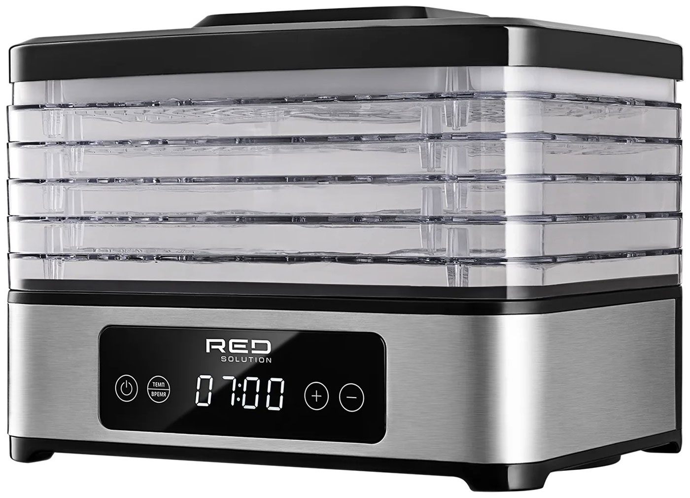 Изображение товара Сушилка для овощей и фруктов Red Solution DD011V компактная электронная