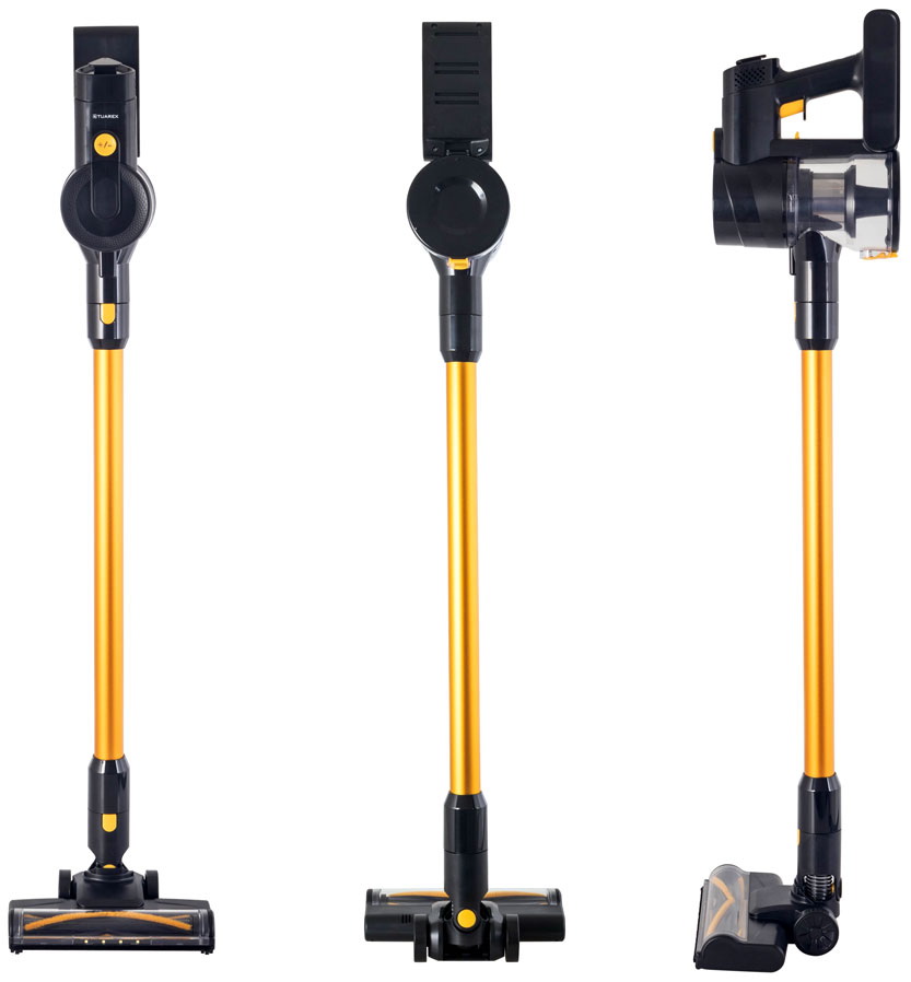 Изображение товара Вертикальный аккумуляторный пылесос Tuarex TK-9002 с HEPA-фильтром и LCD дисплеем