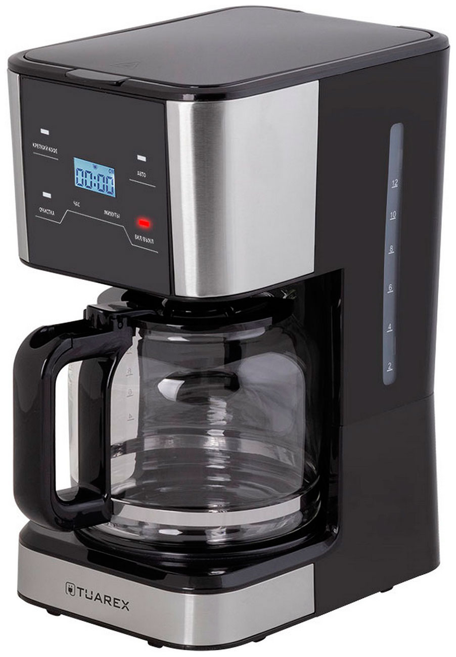

Кофеварка Tuarex TK-1220 90812 стальной/черный