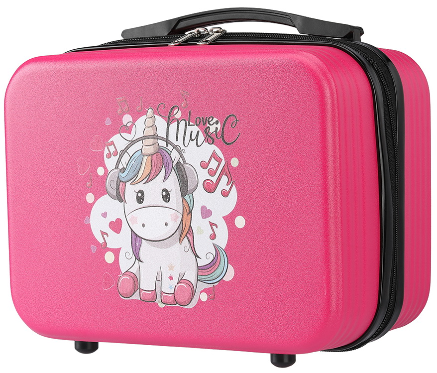Изображение товара Бьюти-кейс Lats Музыкальный пони, темно-розовый (753)