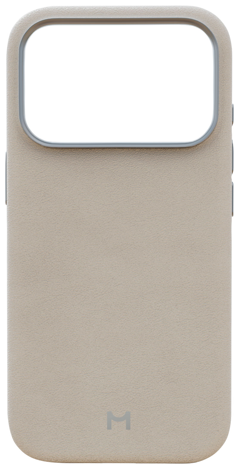 Изображение товара Стильный эко-кожаный чехол Magssory для iPhone 17 Pro с MagSafe бежевый