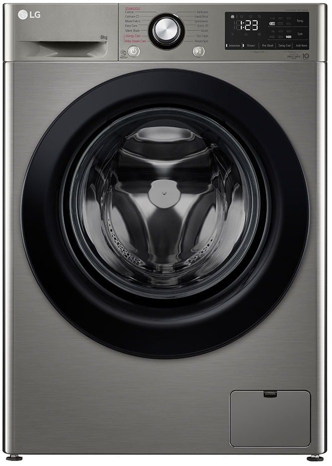 Изображение товара Стиральная машина LG F4R3TYG6P с искусственным интеллектом и Wi-Fi