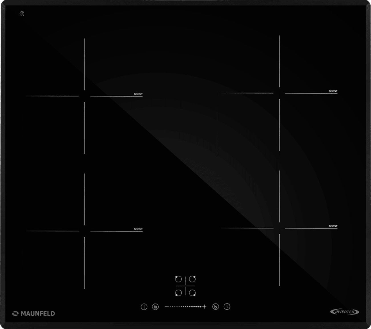 

Электрическая варочная панель Maunfeld AVI6046SBK, Черный