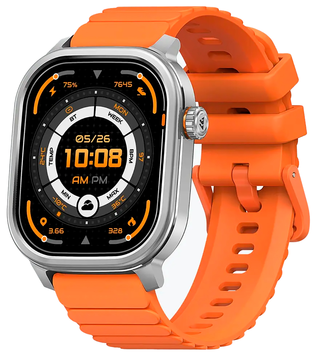 Изображение товара Умные часы Kospet Pulse Icy Silver с мониторингом здоровья и спортрежимами