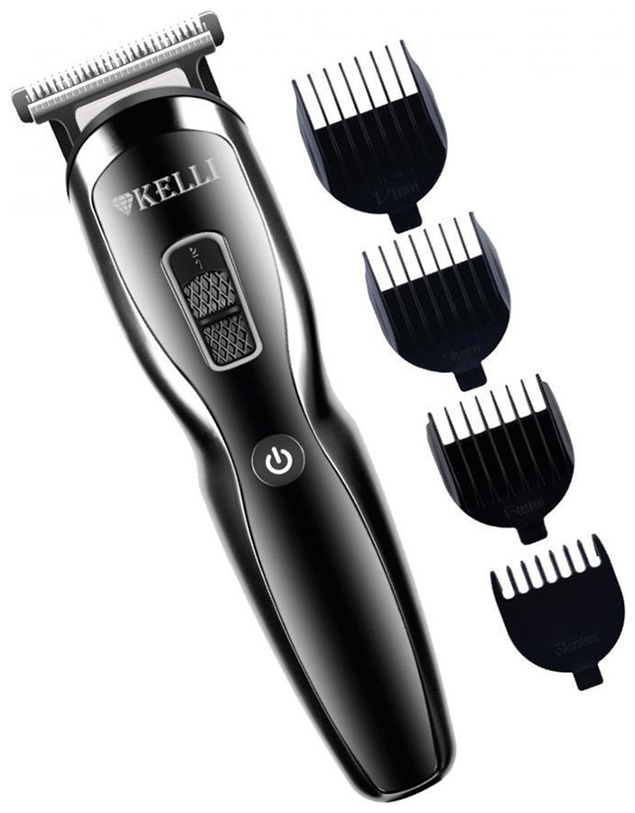 Изображение товара Профессиональный набор для стрижки Kelli KL-7025 с насадками и аккумулятором