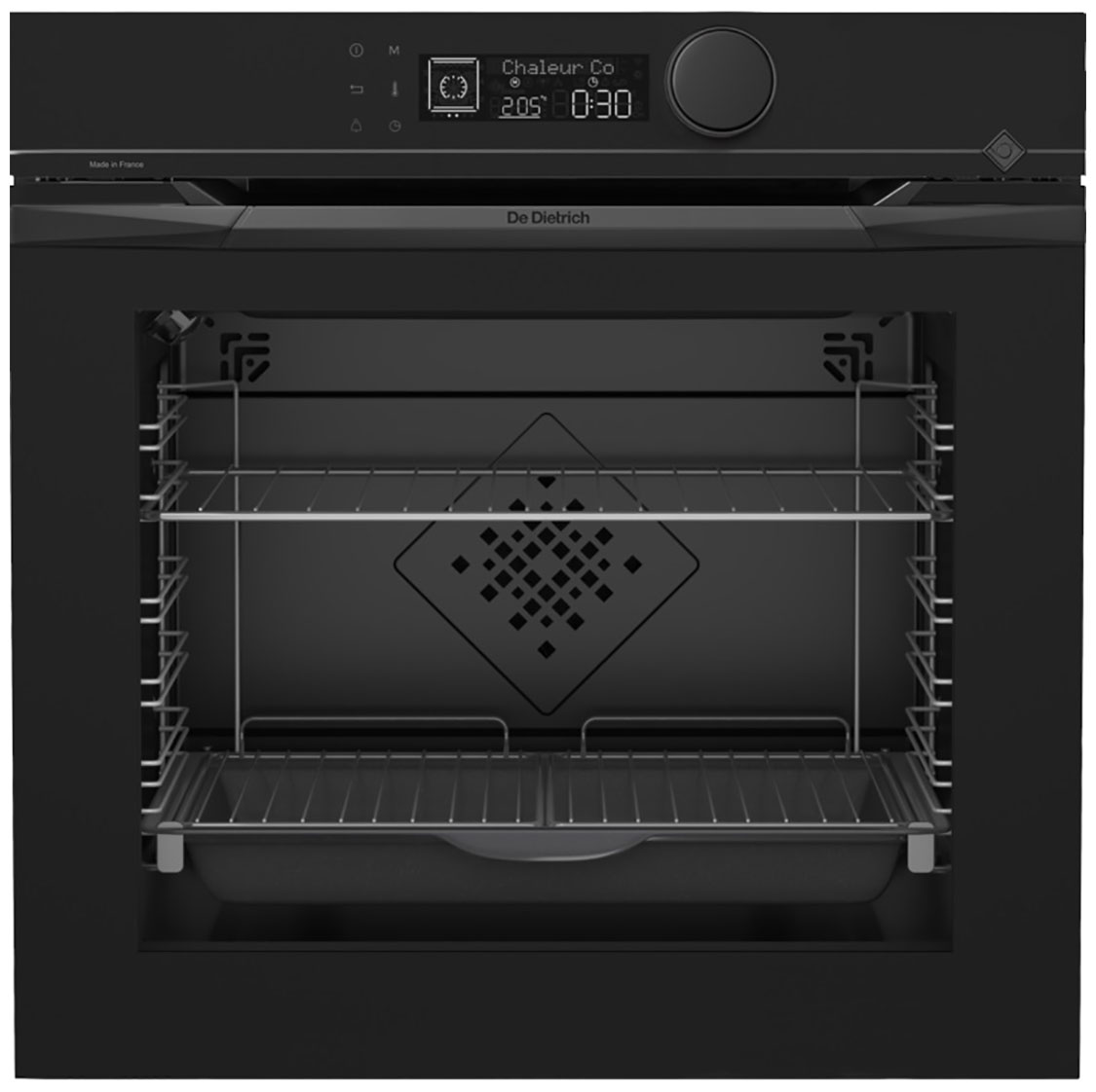 Изображение товара Электрический духовой шкаф De Dietrich DOH4541B 73л черный стильный с функциями