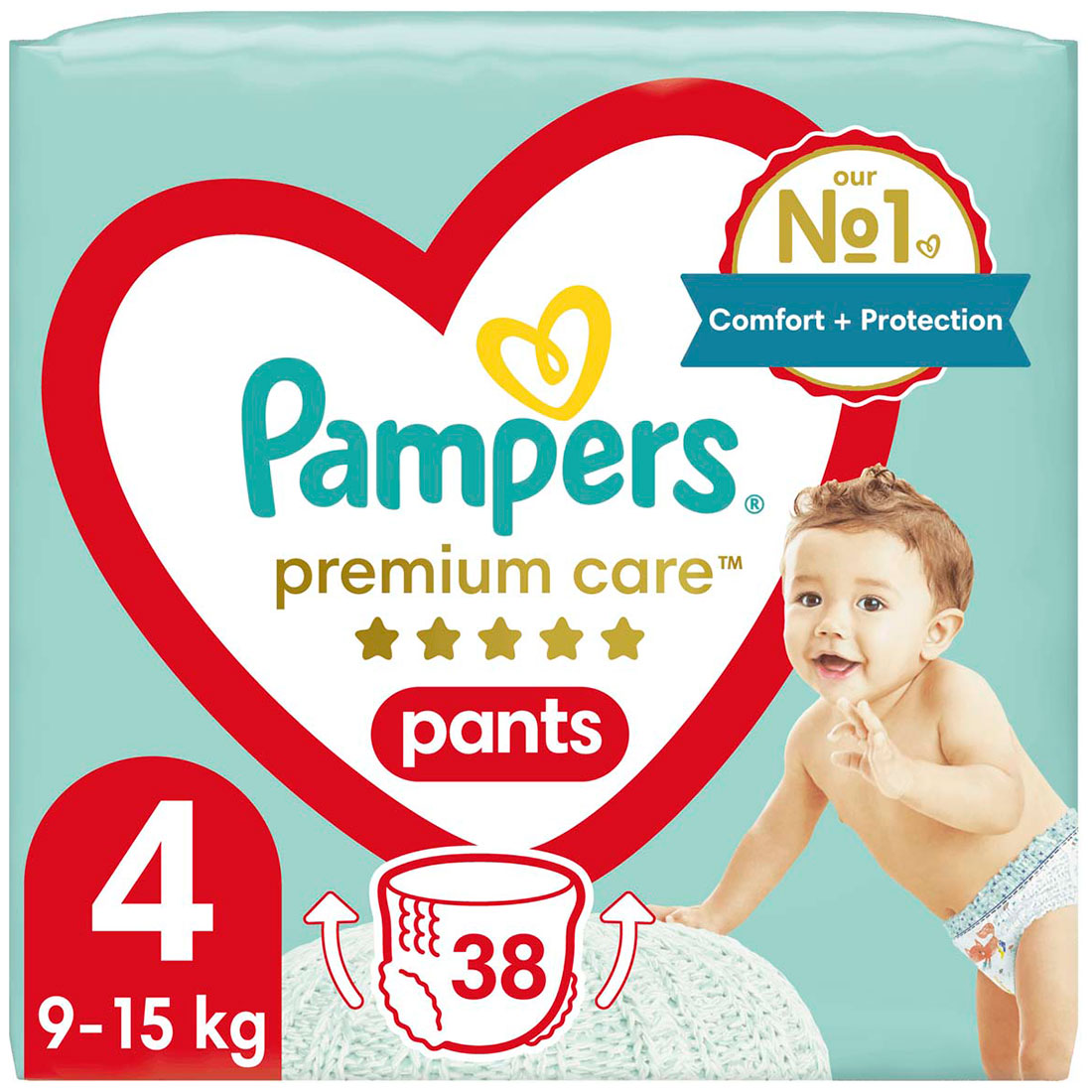 Изображение товара Подгузники-трусики Pampers Макси (9-15 кг) Экономичная Упаковка 38 шт Изображение товара Подгузники-трусики Pampers Макси (9-15 кг) Экономичная Упаковка 38 шт