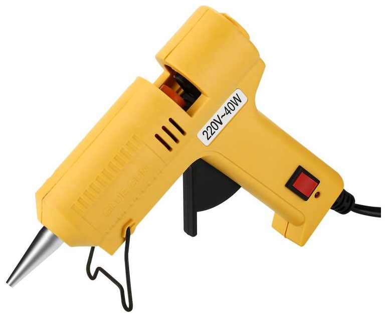 Изображение товара Клеевой пистолет Deko DKGG40 40Вт SET4 с подставкой и 10 стержнями