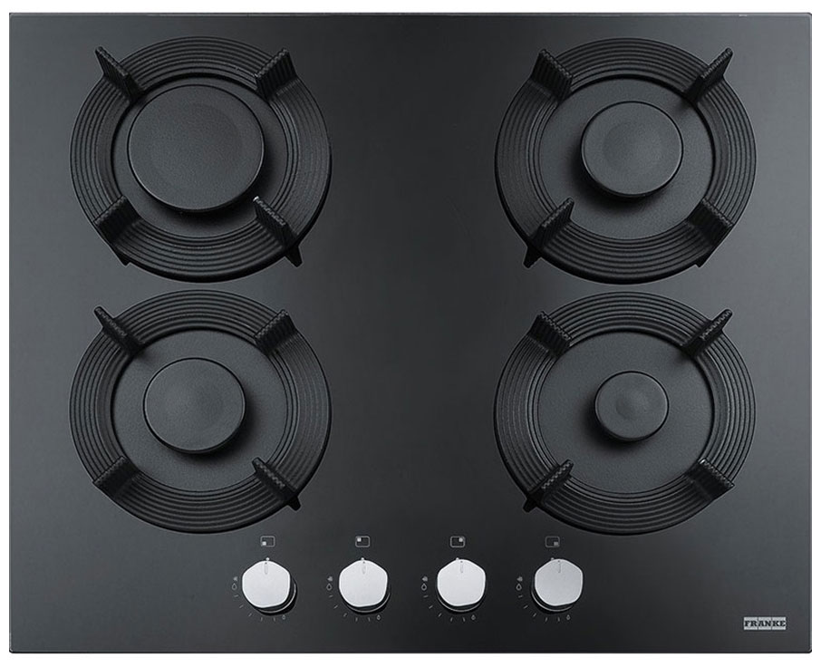 Изображение товара Газовая варочная панель Franke FHMF 604 4G C BK 4 конфорки итальянское качество