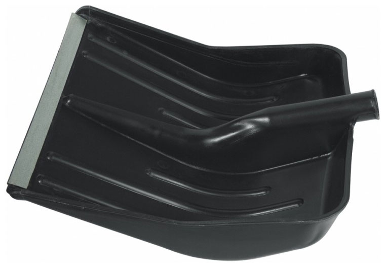 Изображение товара Лопата для уборки снега Сибртех пластиковая, 420х425 мм, без черенка 61430