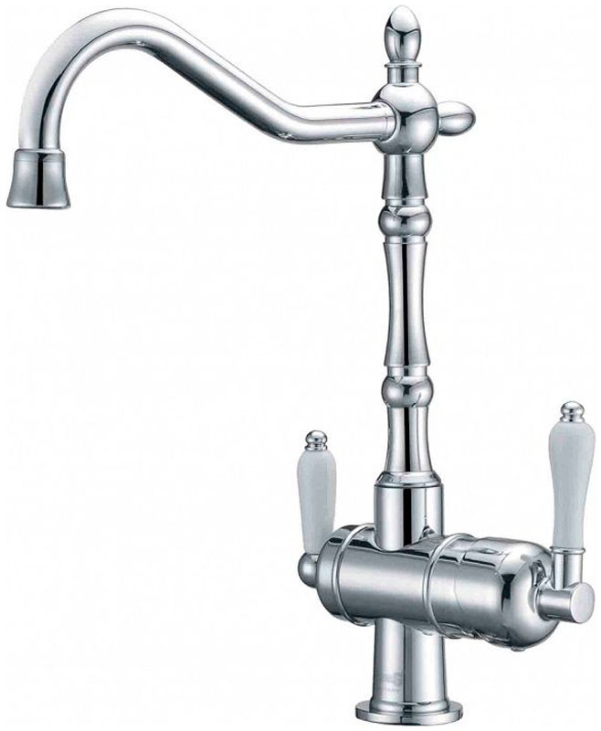 Изображение товара Кухонный смеситель Zorg ZR 326 YF под фильтр 2 в 1 хром латунь Чехия