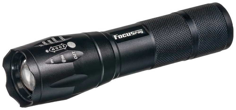 Изображение товара Фонарь аккумуляторный FOCUSray 953 10W CREE ZOOM 1/25/50