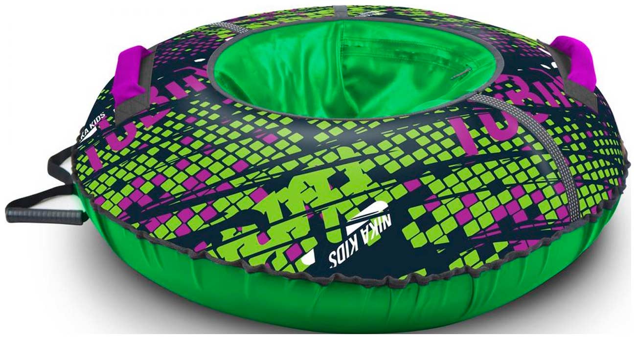 Изображение товара Тюбинг Nika принтованный "Nika sport" фиолетовый, D-95 см ТБ2К-95/22