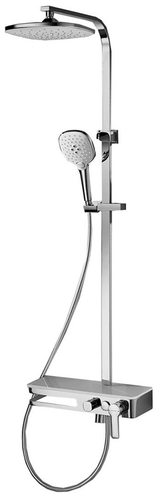 Изображение товара Душевая стойка Bravat Meissen F6277312CP-A-ENG хром (F6277312CP-A-ENG)