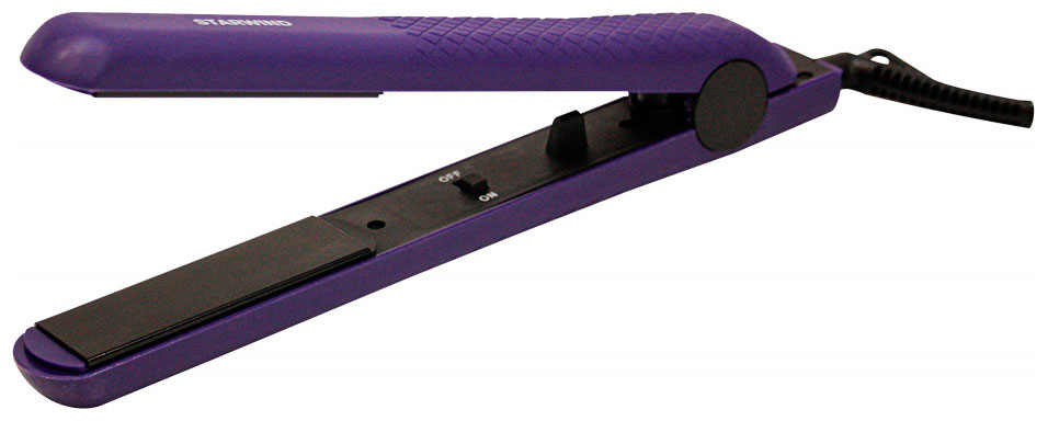Выпрямитель для волос Starwind SHE5501 25Вт фиолетовый