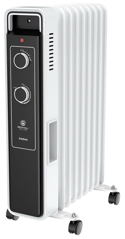 Изображение товара Масляный обогреватель Royal Clima ROR-PR9-2000M PARMA 2000 Вт безопасность и экономия