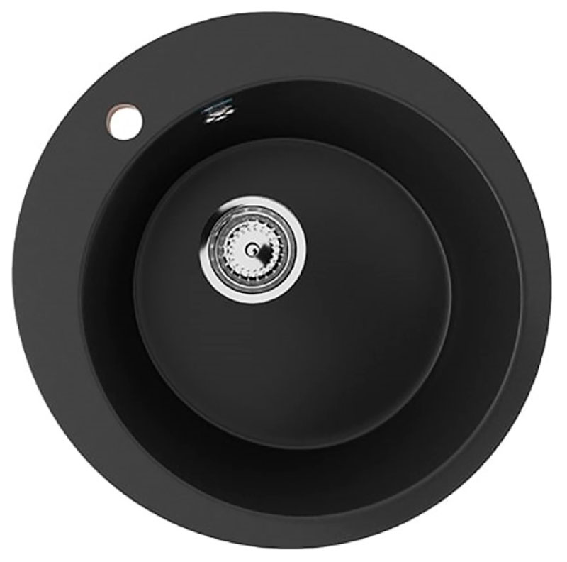 Изображение товара Кухонная мойка Ulgran U-405/ультра-черный U-405-344