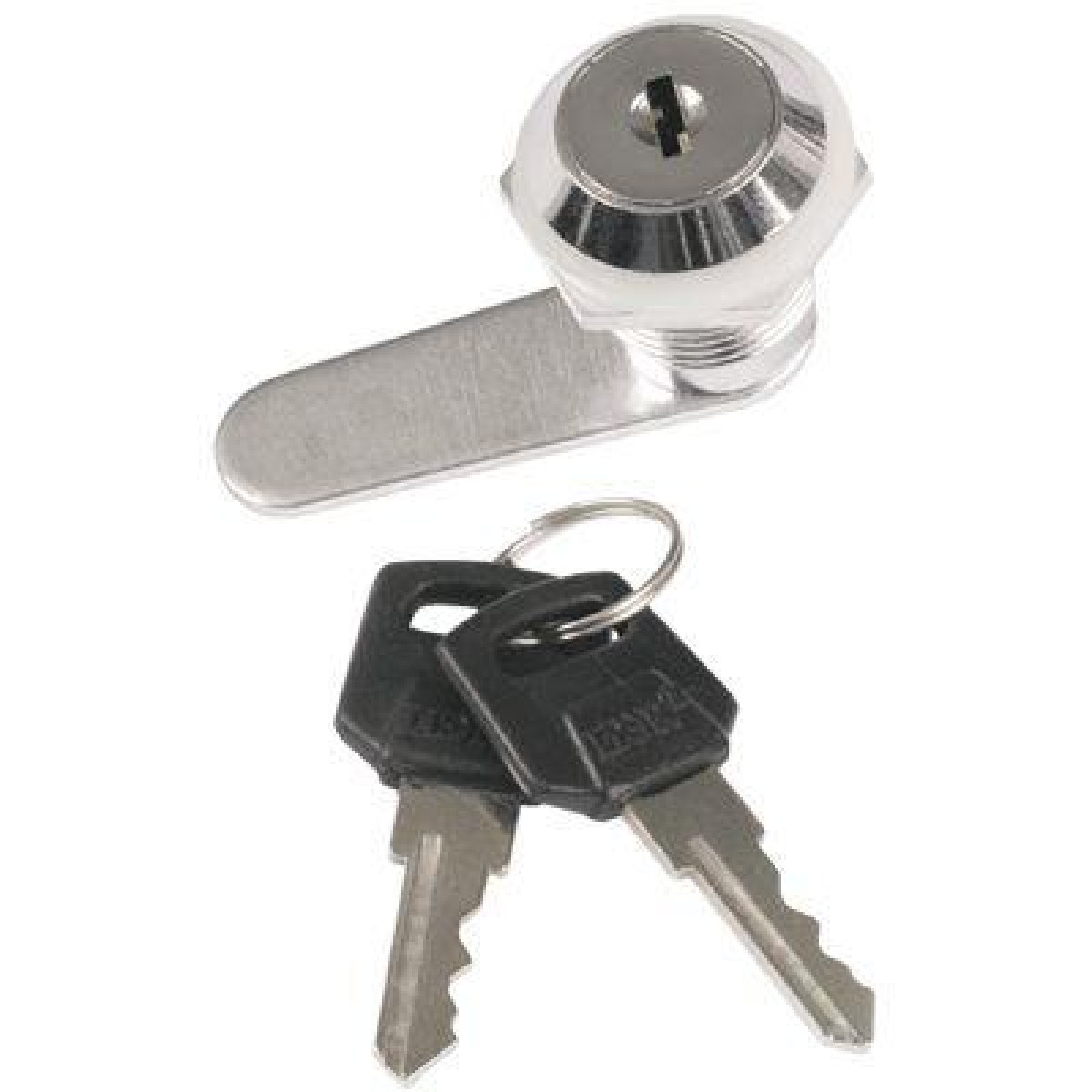 Изображение товара Замок IEK 18-20/40 YZK10-18-20-40 металлический с никелированными ключами