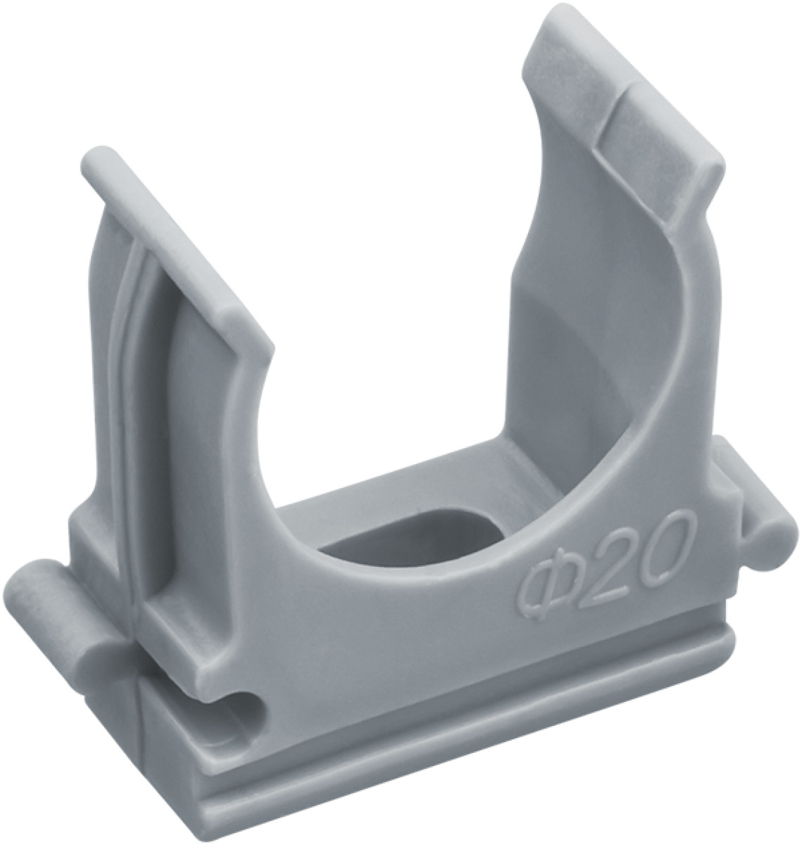 Изображение товара Navigator держатель для труб d20 — клипса для фиксации труб