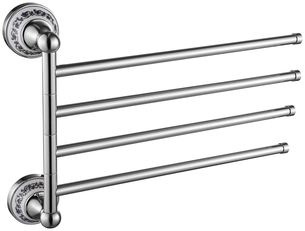 Изображение товара Держатель для полотенец Savol поворотный 4-ой 68а S-06804A