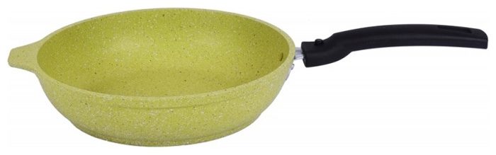 Изображение товара Сковорода Kukmara 24 см со съемной ручкой, Trendy style, lime (241tsl)