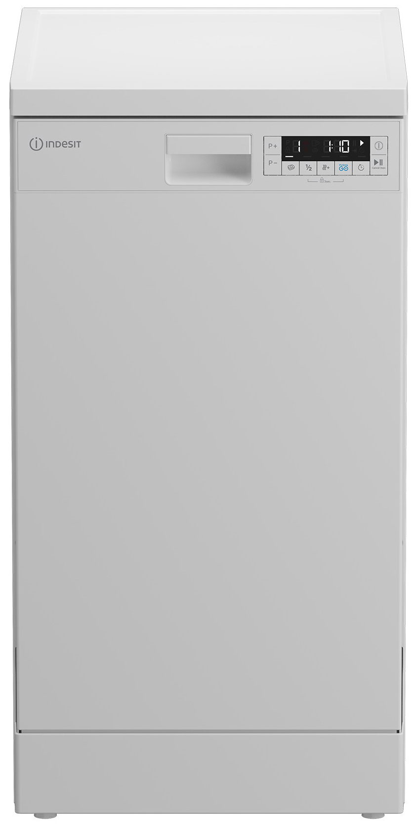 Посудомоечная машина Indesit DFS 1C67 посудомоечная машина indesit dfs 1c67 узкая напольная 44 8см загрузка 10 комплектов белая [869894100030]