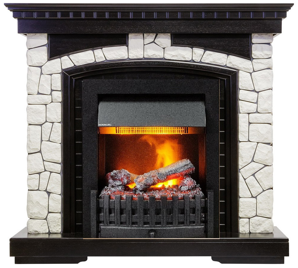 Изображение товара Электрокамин Dimplex Glasgow с очагом Danville Delux Black венге 2 кВт