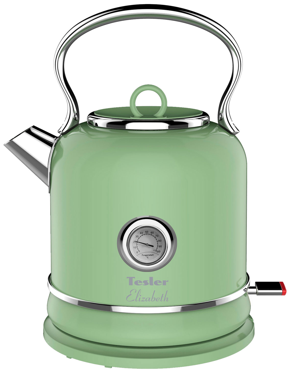 Чайник электрический TESLER KT-1745 GREEN серьги elizabeth madar зеленый